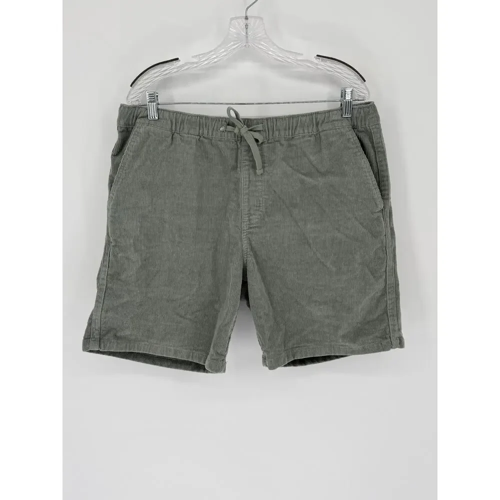 Katin Men's Sage Corduroy Drawstring Shorts XL Surf Country Club Coastal - Picture 2 of 6
